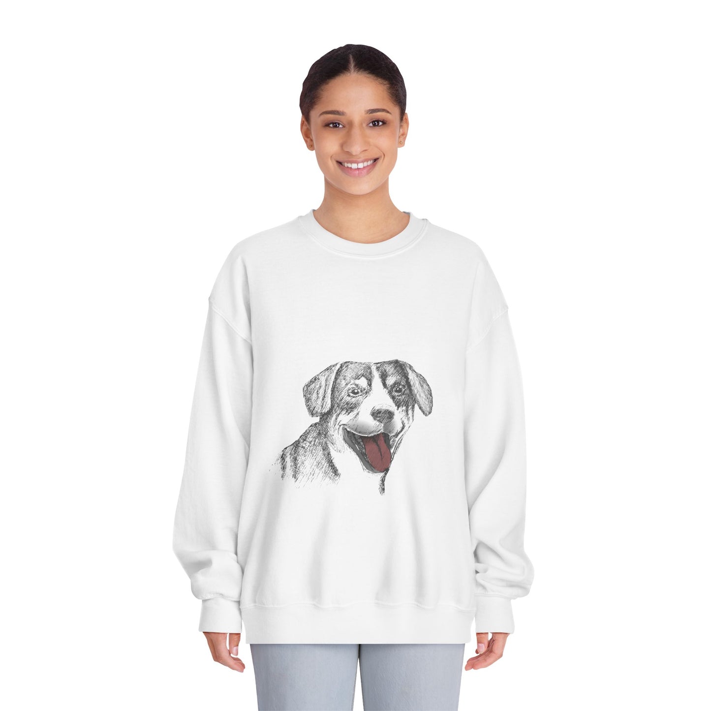 Funny Dog Crewneck Sweatshirt - Unisex Pet Lover Gift