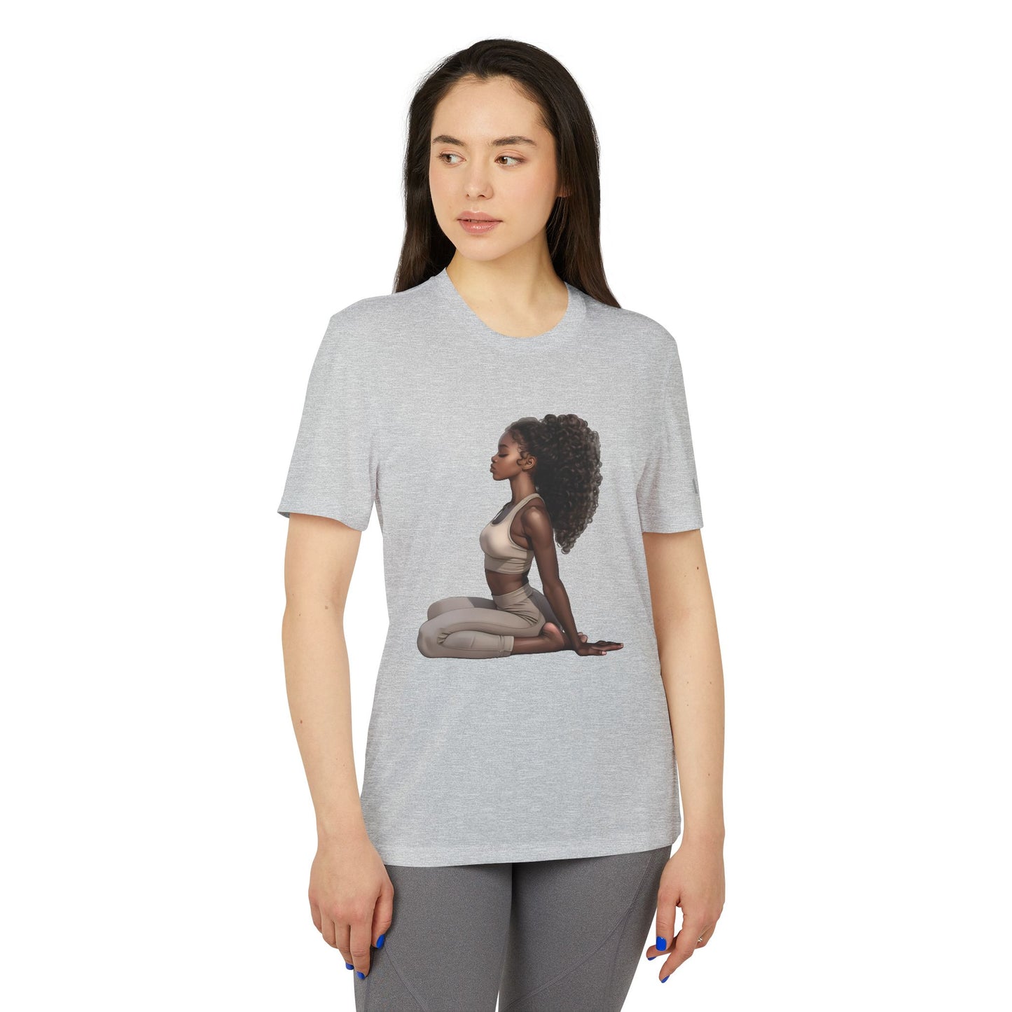 adidas Unisex Yoga T-Shirt - Stylish Athletic Wear for Comfort and Performance